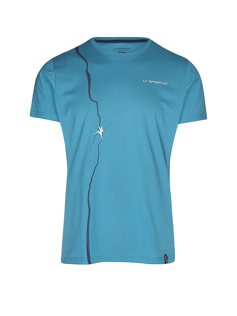 LA SPORTIVA Herren Klettershirt Route blau | S